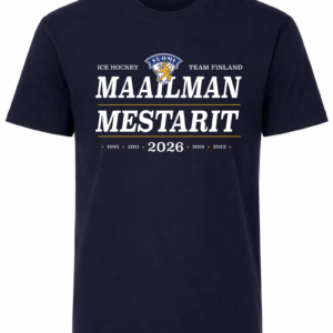Leijonat Maailmanmestarit 2026, T-paita