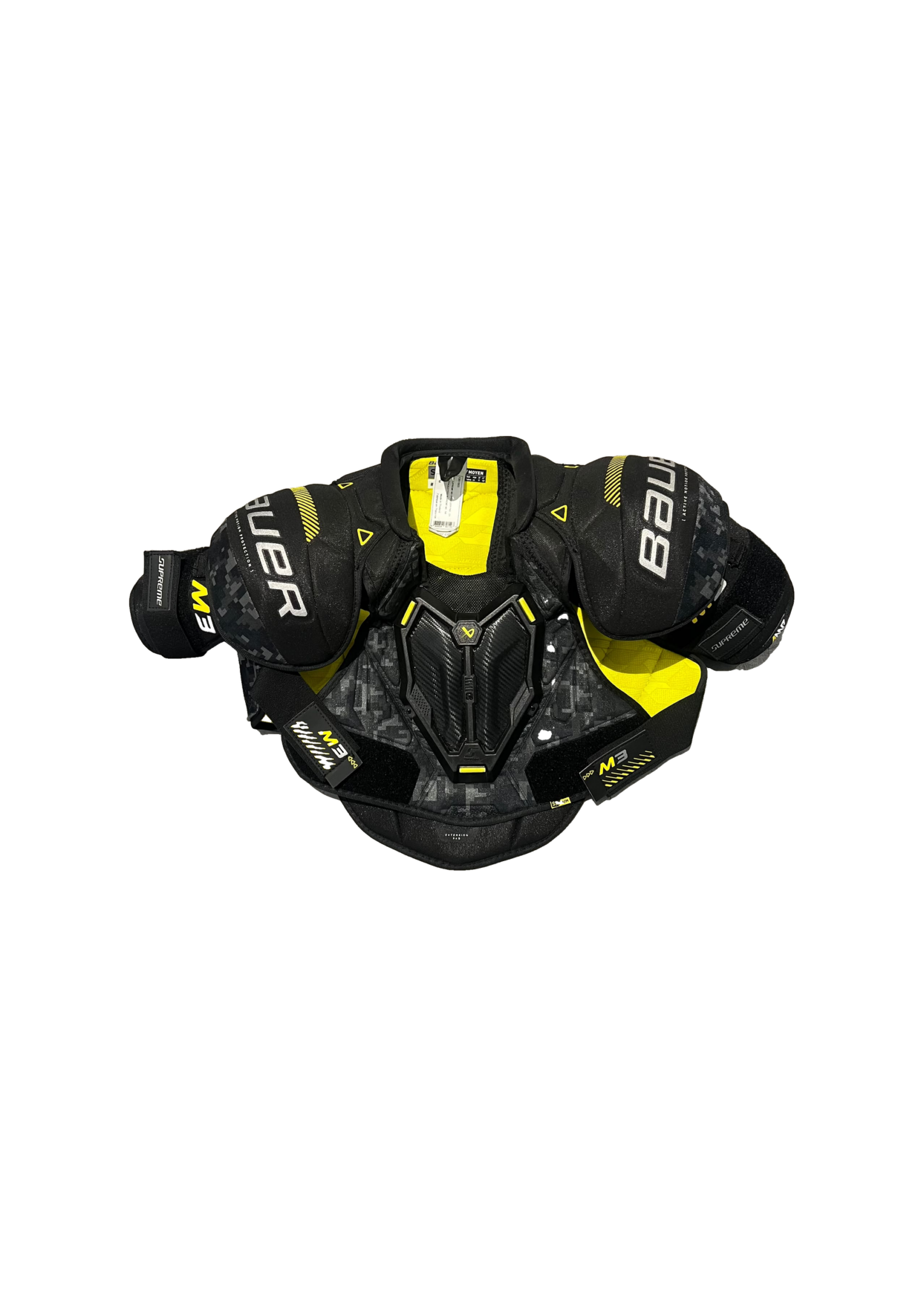 Bauer Supreme M3, SR M, käytetyt hartiasuojat