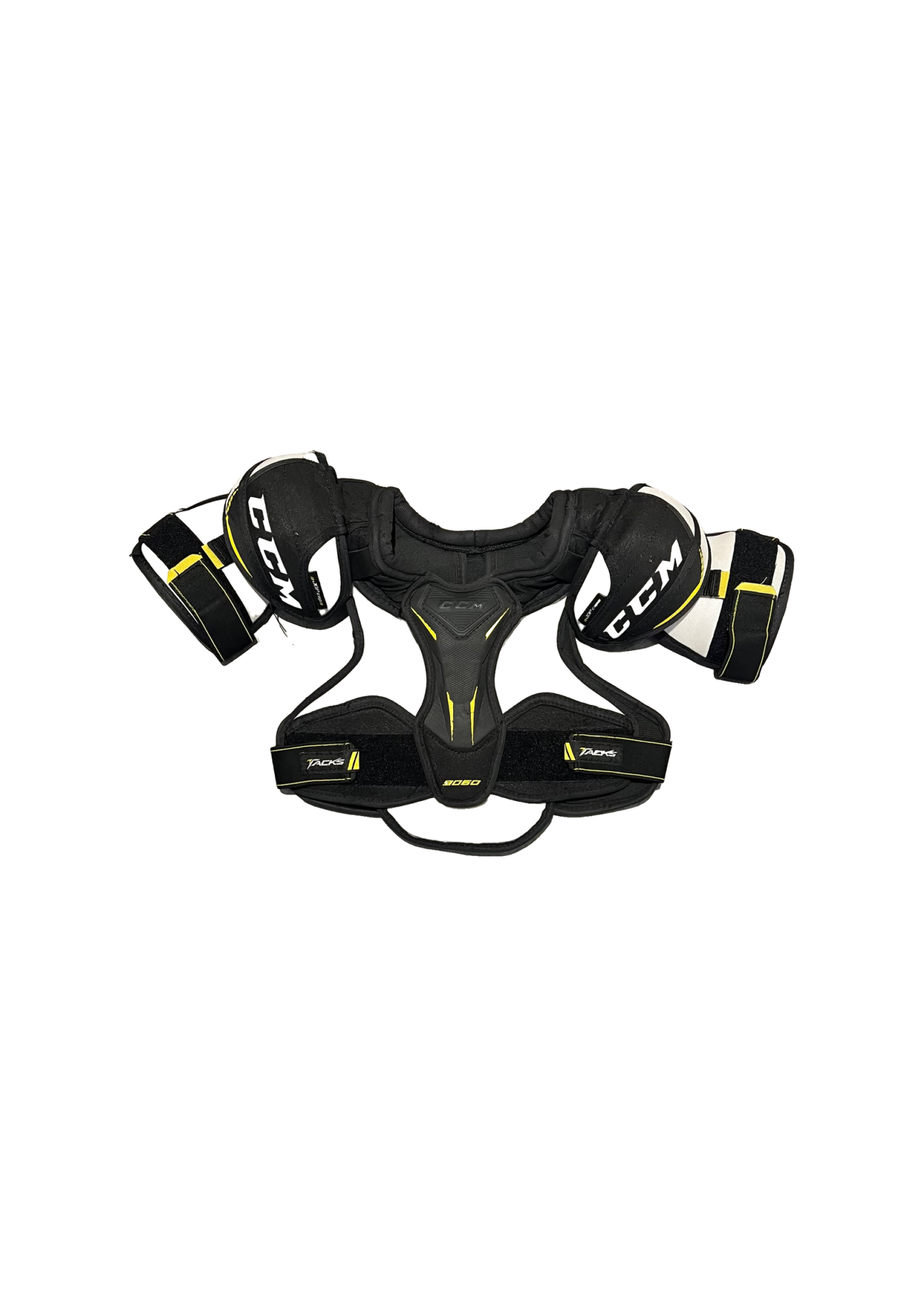 CCM Tacks 9060, JR S, käytetyt hartiasuojat