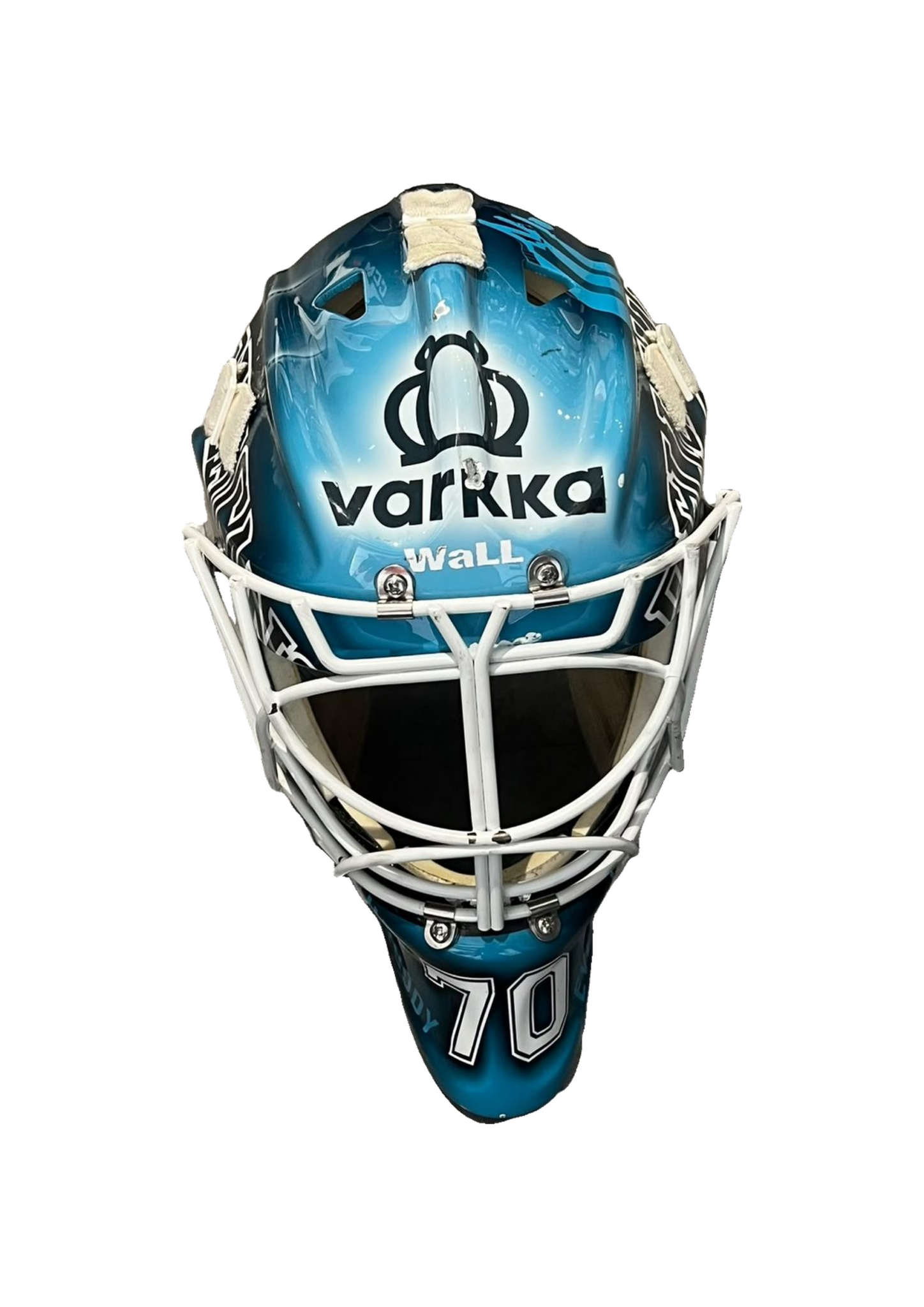 Pelicans Pro Return, Wall W12 Custom (Patrikainen), käytetty maalivahdin maski