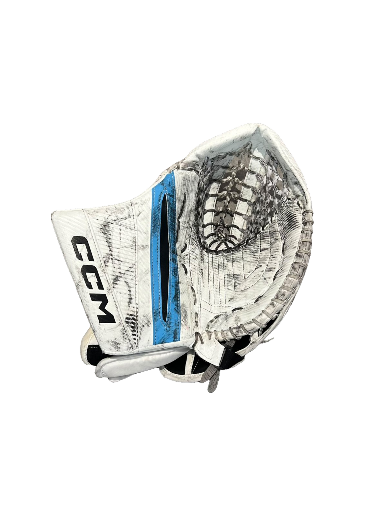 Pelicans Pro Return, CCM Eflex 7 Pro (Emond), SR, käytetty maalivahdin räpylä